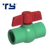PPR green compact  hot/cold water irrigation ball valve